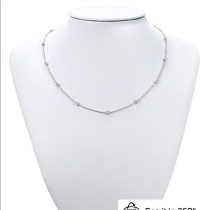 Diamond by the yard necklace